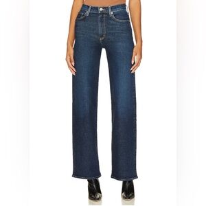 Agolde Harper Mid Rise Wide Straight Jeans in Formation 27
